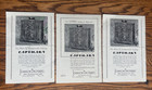 1942 Ford   s York Pa Playgoer Programs Lot Of 3 Wwii Era Theatre Ephemera