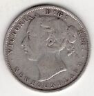 Newfoundland 1896 Canada Twenty 20 Cents Victoria Sterling Silver Coin