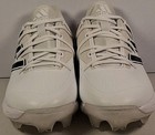 Adidas Gw3394 Boy s Size 4 5 -adizero Afterburner 8 Tpu  White black Damaged Box