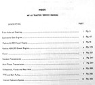 Massey Ferguson Mf 65 Tractor Service Manual Technical Repair Shop Workshop