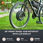 1000w 1500w Electric Bicycle Front rear Wheel   Tire E-bike Conversion Motor Kit