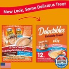 Hartz Delectables Soft Pate Lickable Wet Cat Treats  Variety Pack  24 Count