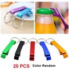 20pcs Bottle Opener Key Ring Chain Keyring Keychain Metal Beer Bar Tools Claw Us