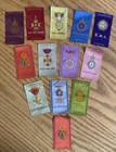 Tobacco Cigarette Egyptienne Silks   Lot Of 13   Fraternal Order Service Honor