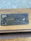 Ww2 Schick Navy Stadimeter Battleship Rangefinder In Wooden Case