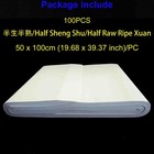 Kymy Chinese japanese Calligraphy Paper 100pcs  Sumi rice Paper For Writing P   