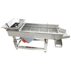 Stainless Steel 7mm Round Hole Linear Vibrating Screen With Double Motors Tb610