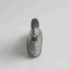 Inuit Soapstone Bird Sculpture Signed Vintage Canada Eskimo Carving 2 3 4  X 4 