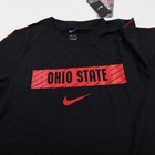 Ohio State Buckeyes Nike Dri-fit Short Sleeve Shirt Men s Black New