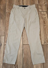 Under Armour Ua Drive Showdown Golf Casual Pants Tan Nylon Blend 34 X 30 Sharp 
