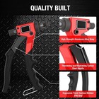 Kit De Herramientas Para Tuercas Remachables Con Broca Escalonada Y 80 Insertos