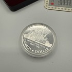 Vintage 1987 Canada 1 Dollar Silver Proof Coin Detroit -davis Strait  500 Silver