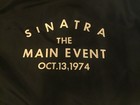 1974 Sinatra Main Event - Televised Live New York Concert Abc Crew Jacket Rare
