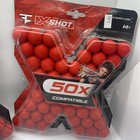 Zuru X-shot Blaster Refill 50 Rounds Each Pack Lot Of 2 X Shot Respawn Ragequit