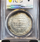 1817 Brazil Silver 960 Reis Joao Prince Regent Pcg Ms 62 Bright Overstruck Coin