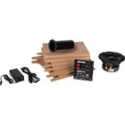 Dayton Audio 6-1 2  Down Firing Active Mini Subwoofer Kit With 2 1 Channel Ampli