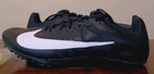 New Nike Zoom Rival S 9 Track Racing Sprint Black-white Men s Size 6 5 W spikes