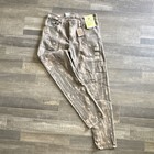 Levi s Men s Slim Fit Gray Camo Denim Jeans Mid Rise 5-pocket Zip button