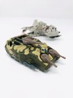 Mega Force Thunder Wolf   Tar Traks Tank Kenner Lot Of 2 1989