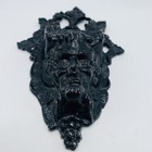 Victorian Antique Vtg Devil Lucifer Match Holder Safe