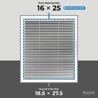 Hvac Premium 16 X 25 Aluminum Return Grille For 1 - - Bar Grilles Overall Size