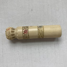 Detailed Antique Carved Sewing Needle Case Celluloid Victorian Etui
