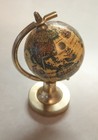 Desk Globe Mariner World Map 4 Inches Metal Stand