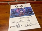Coraline Autographed Signed Script Full Screenplay Full Script Reprint