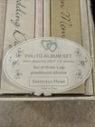 Wedding Photo Album Set New In Wrap 7x6x5   