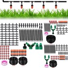 33-197ft Auto Drip Irrigation System Kit Timer Micro Sprinkler Garden Watering