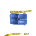 Matfer Bourgeat Pro Stainless Steel Hexagon Tart Cake Food Rings Set Of 4 Nwt