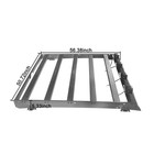 Roof Rack Cargo Carrier Basket W led Lights For Toyota Tundra Crewmax 2014-2021