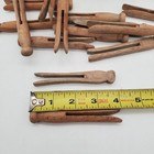 Vintage Wooden Sewing Thread Spools   Wooden Clothes Pins