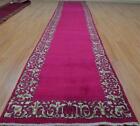 Rare Size  2 10 X 16 10 Signed Vintage Handmade Oriental Wool Rug Runner 3 X 17