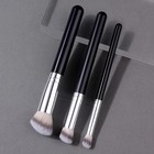 3pcs Pro Foundation Makeup Brush Flat Top Kabuki For Blending Liquid Cream New