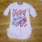 Vintage Lot Of 80s-90s Kids Clothes Nightgown Footed Pjs Set
