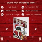 Dear Santa Mailbox Christmas Letter Cockapoo Dog Greeting Cards - Adorable Pe   