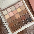 1pc 25 Color Eyeshadow Palette Neutral Brown Gray Smoky Eye Makeup - New