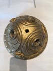 Antique  Cast Plaster 3 Light   Ceiling Flush Mount Light Fixture Acanthus