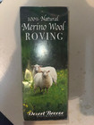 Desert Breeze  100  Natural Merino Wool Roving Vanilla Felting spin 1 9 Oz Box