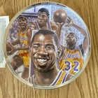 Sports Impressions 1991 Magic Johnson Plate  5000 Platinum Edition Nba   Coa