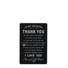 Sentimental Engraved Grandpa Wallet Insert Gift Card Message Of Love   Gratitude