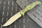 11    Xl Pocket Knife Mega Big Camo 5    Blade Axis Lock Manual Folding Knife Sharp