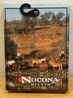New Nocona Belt Co  Silver Oval Gold Eagle Belt Buckle Original Open Box