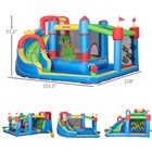 Kids Inflatable Water Slide Bounce House Blow Up For Jumping Backyard Park Play