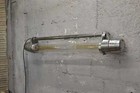 Vintage Industrial Polished Aluminum Pendant Tube Light   40  Factory Lamp