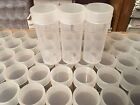 24 New Duraclear Round Coin Tubes For Quarters  25 Cent   Made In Usa