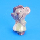 Vtg Evan K Shaw Pottery Dormouse Alice Wonderland Figurine Walt Disney  rare 