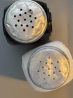 Vintage Milk Glass Salt And Pepper Shakers Set