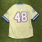 New York Black Yankees Jersey Shirt Mens Small Mlb Baseball Negro League  48